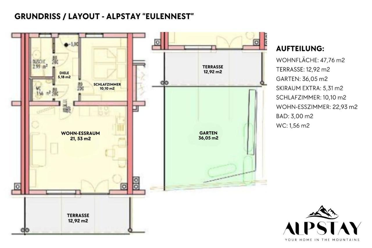 Alpstay "Eulennest" - Kaernten Card Sommer Inklusive Bad Kleinkirchheim Exterior foto